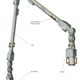 Artist’s impression of the robotic arm.